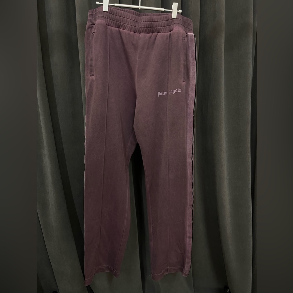 Palm Angels Purple Track Pants